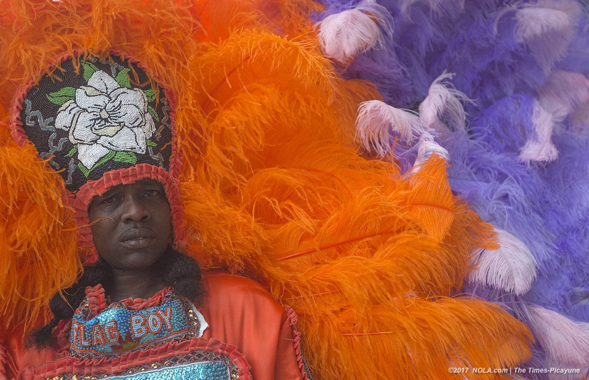 Mardi Gras Indians hit the streets In New Orleans